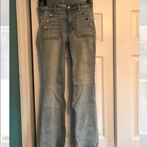 American Eagle Boho Artist Flares